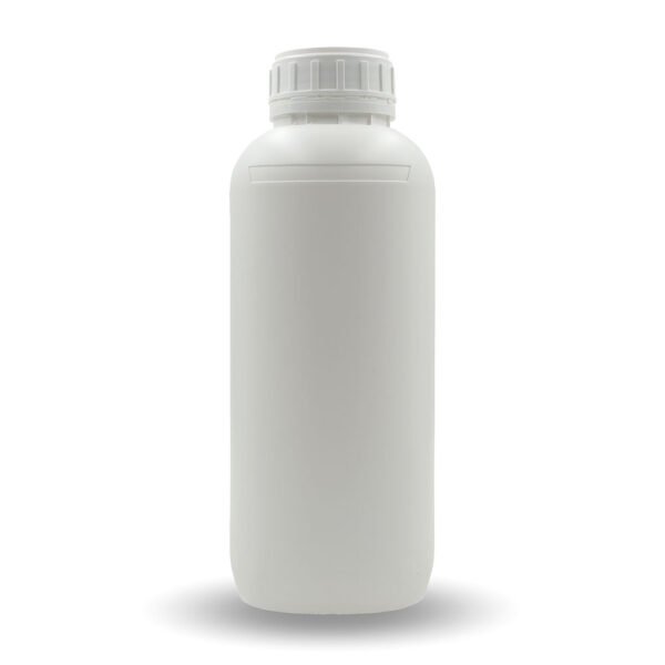 PE Λευκό Πλαστικό Μπουκάλι 1000ml - 1 Τμχ