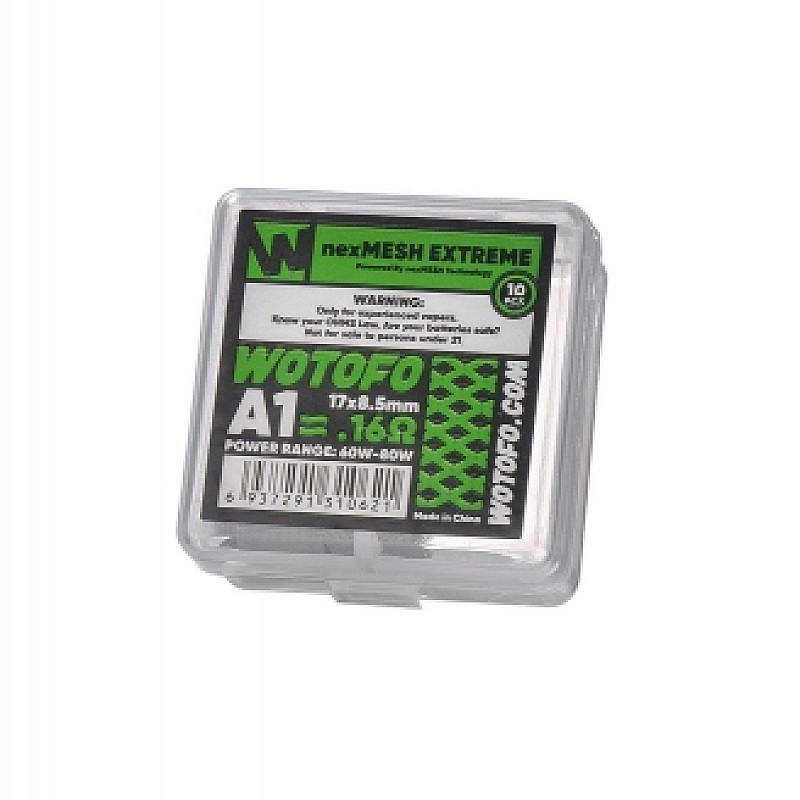 10 Τεμ. NexMesh Extreme A1 Coil 0.16ohm by Wotofo
