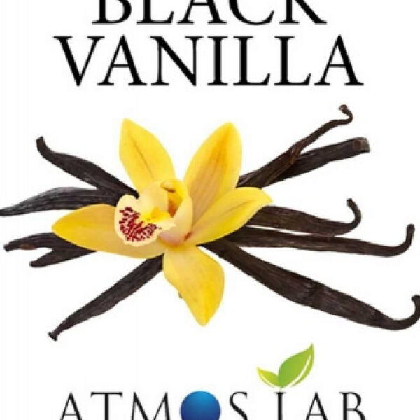 Black Vanilla - Έτοιμο Υγρό 10ml by Atmos Lab 3mg
