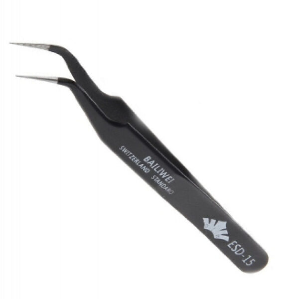 Μυτερή τσιμπίδα μεγάλη - Black