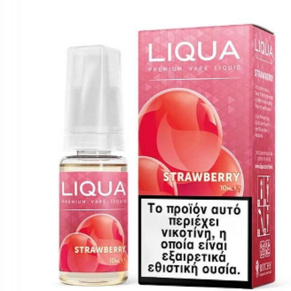 New Strawberry - Έτοιμο Υγρό 10ml by Liqua 12mg