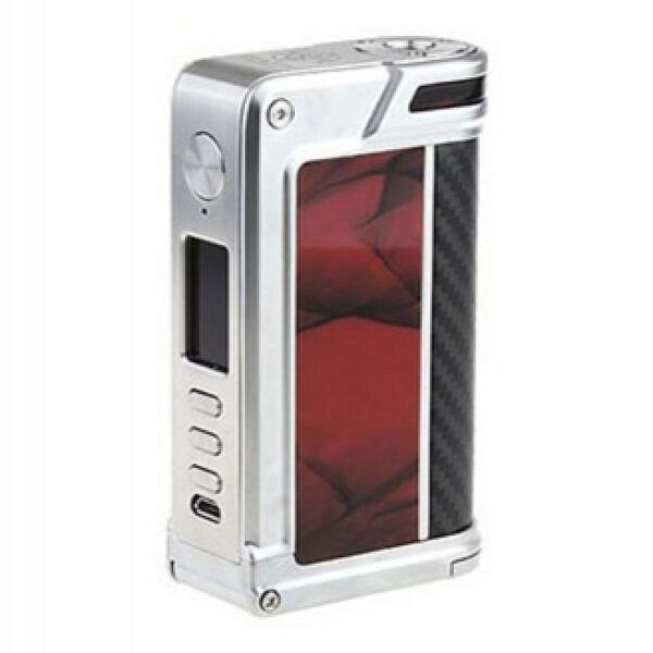 Paranormal DNA250C Replay 200W by Lost Vape Scarlet Passion Silver / Black Grey Kevlar