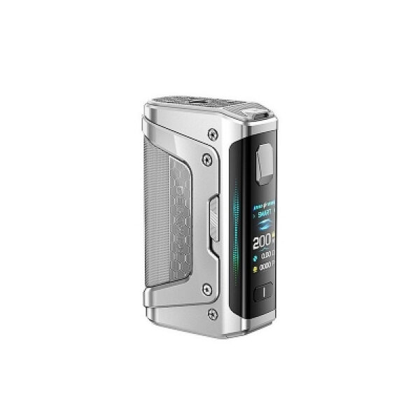 Aegis Legend 5 2x18650 Box Mod 200W by Geekvape - Frosted Silver