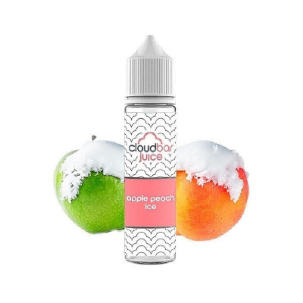 Αpple Peach Ice 12/60ml by CloudBar Juice