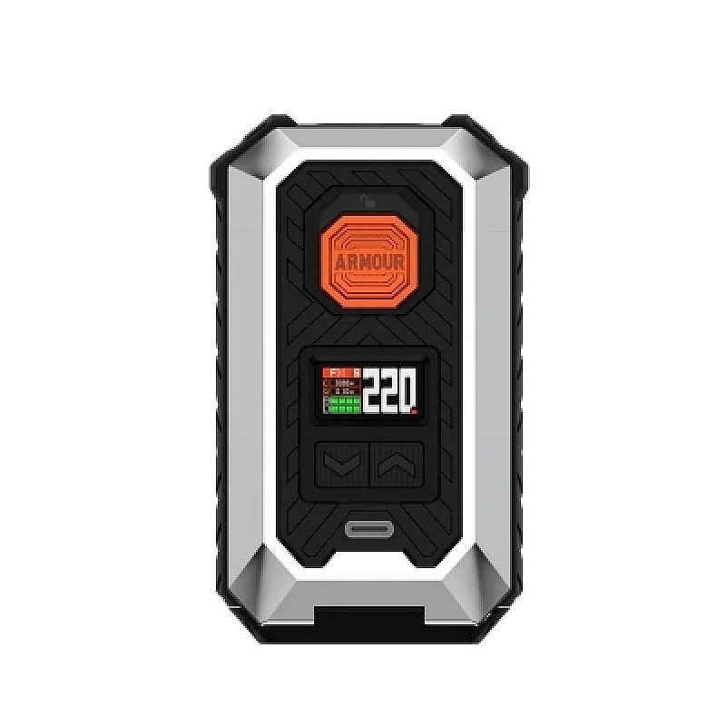 Armour Max 220W Box Mod 2x21700 by Vaporesso - Silver