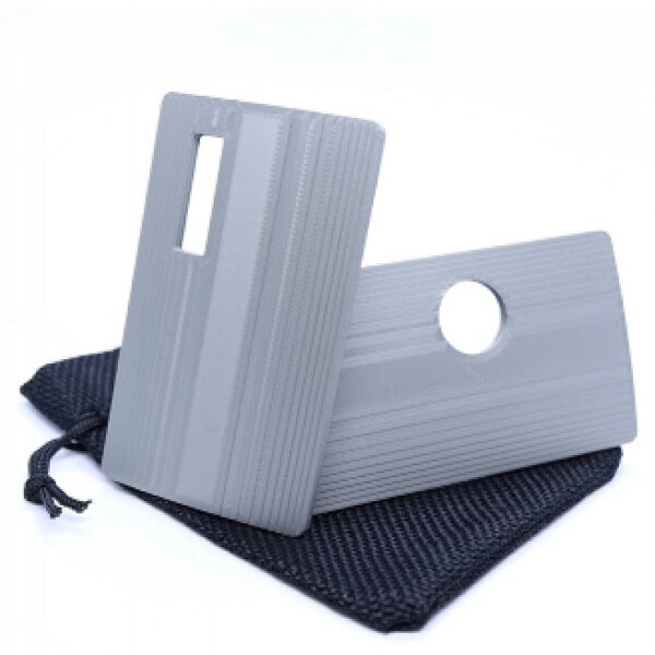 Billet Box Panel - Open - Light Grey Matte