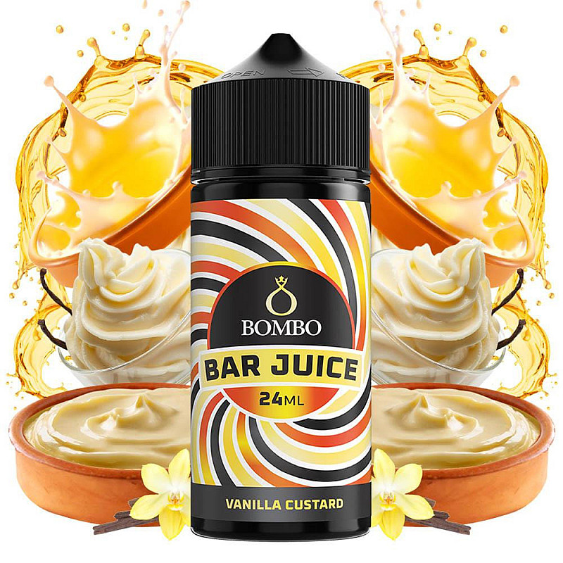 Bombo Bar Juice Vanilla Custard 24ml/120ml