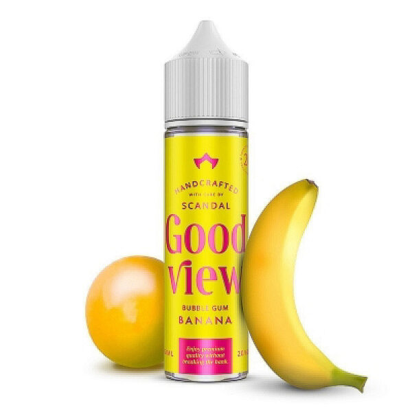Bubblegum Banana 10/60ML Good View by Scandal Flavors