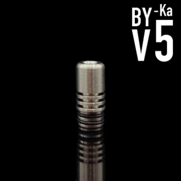 BY-ka v.5 RTA 22mm Inox Drip Tip With Radiator by Vape Systems