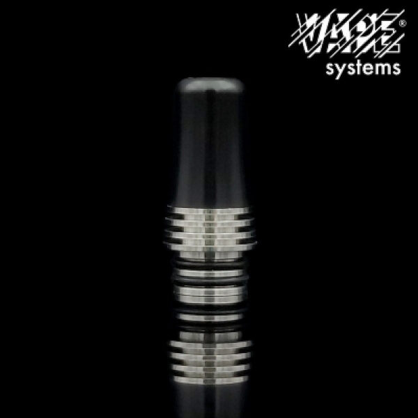 BY-ka v.9 Combi POM / Inox Drip Tip Long by Vape Systems