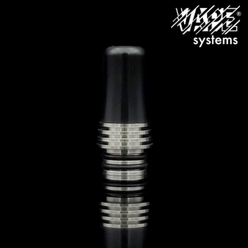 BY-ka v.9 Combi POM / Inox Drip Tip Long by Vape Systems