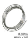 Σύρμα Ni80 / N80 0.28mm (1 Μέτρο) CRAZY WIRE