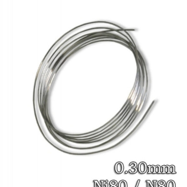 Σύρμα Ni80 / N80 0.30mm (1 Μέτρο) CRAZY WIRE