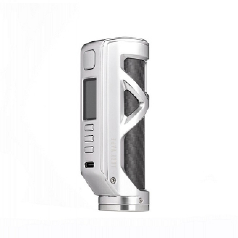 Cyborg Quest 100w Mod by Lost Vape - Carbon Fiber Series - SS Carbon Fiber