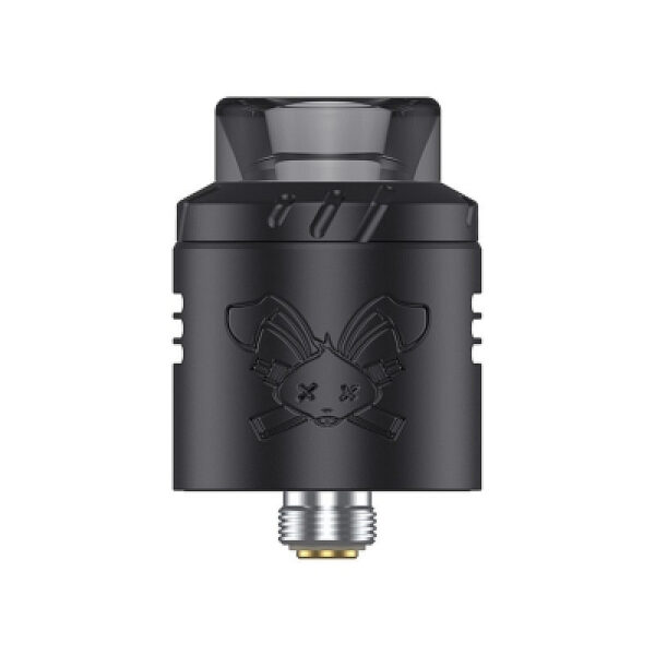 Dead Rabbit Solo RDA 22mm by Hellvape - Matte Full Black