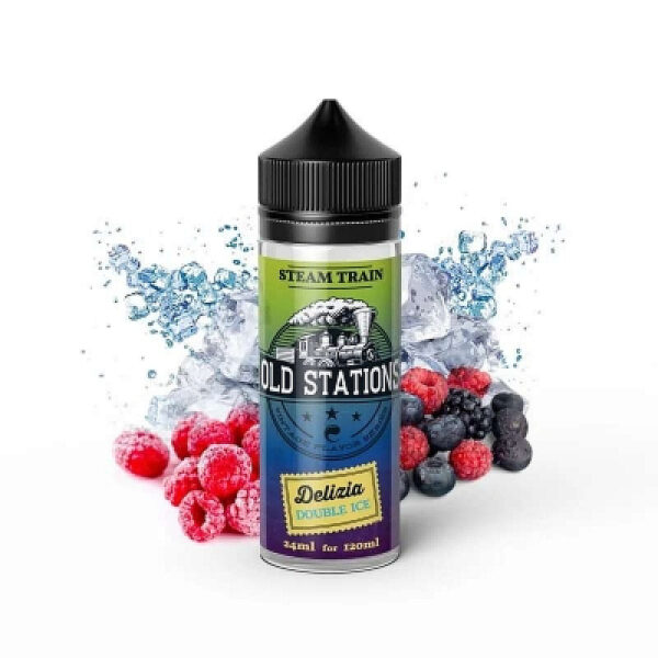 Delizia Double Ice 24/120ML Old Stations by Steam Train
