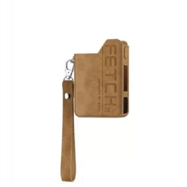 Δερμάτινη θήκη για το Fetch Mini Faint Yellow