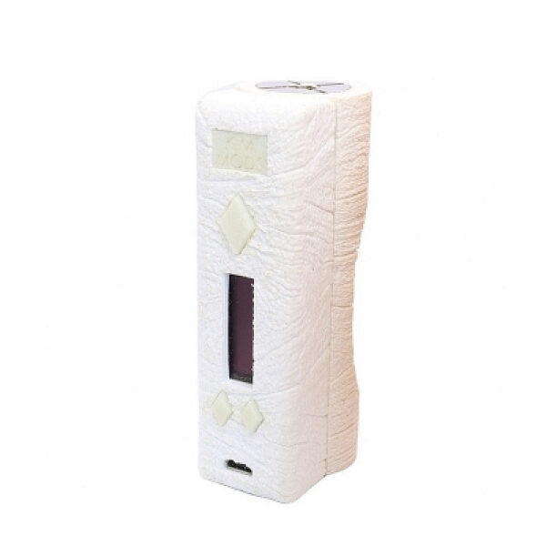 ONYX DNA 75 Box Mod 18650 by K.M. Mods - Polar White