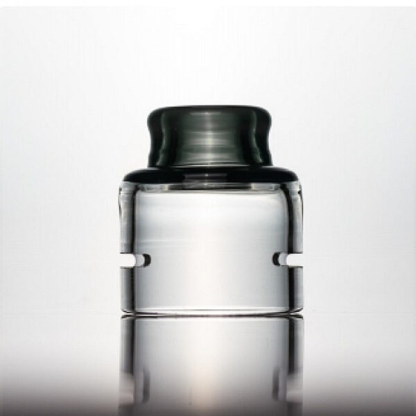 Spectrum Cap - DotRDA Single Coil 22mm By Trinity Glass Hardware - Black