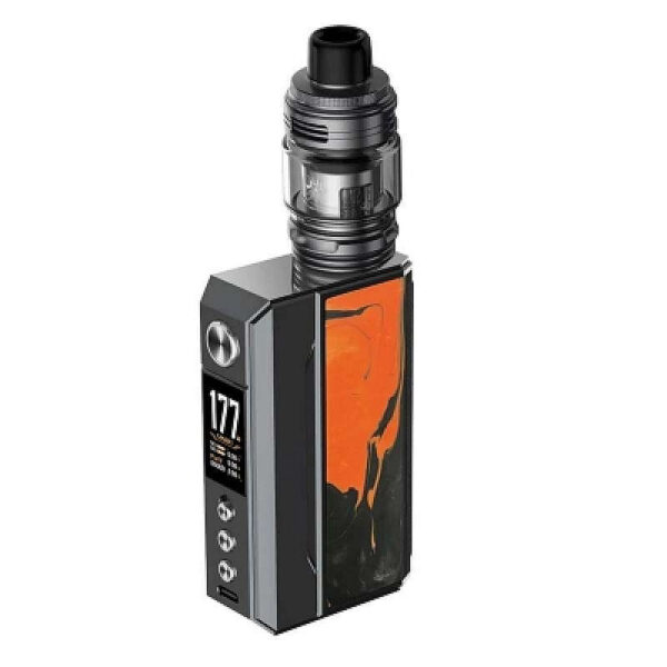 Drag 4 Kit 177W by Voopoo - Gunmetal / Tropical Orange