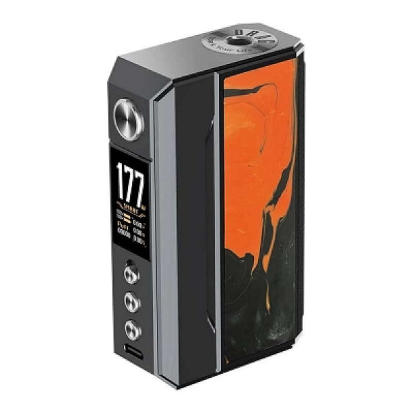 Drag 4 Box Mod 177W by Voopoo - Gunmetal / Tropical Orange