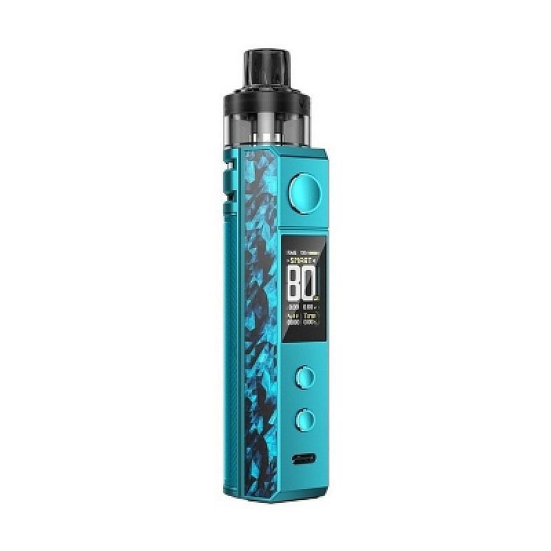 Drag H80S Kit 18650 4.5ml by Voopoo - New Colors - Diamond Blue