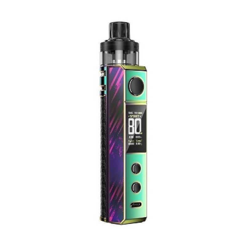 Drag H80S Kit 18650 4.5ml by Voopoo - New Colors - Rainbow