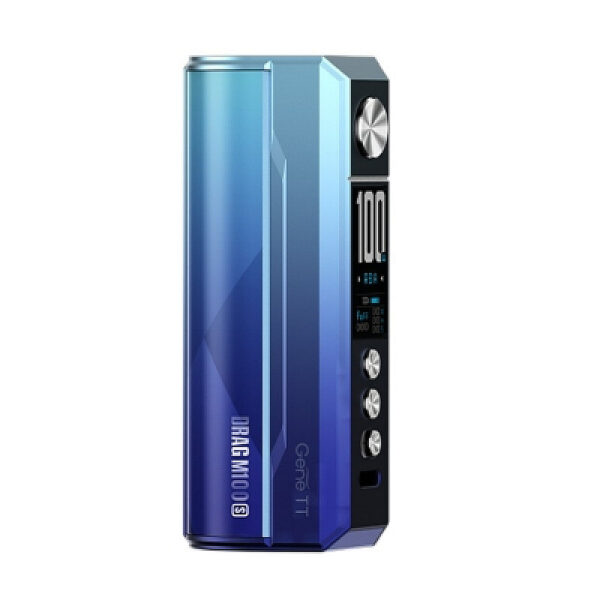 Drag M100S Mod 100W 21700 by Voopoo - Cyan Blue