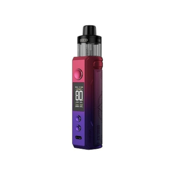 Drag X2 Pod Kit 18650 80W 5ml by Voopoo - Modern Red