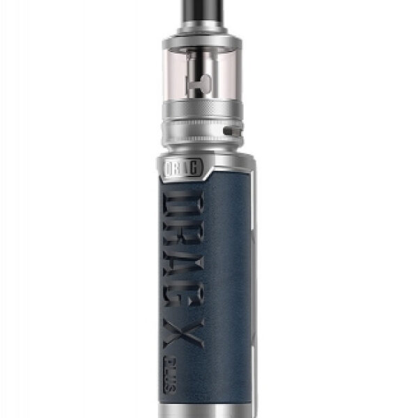 Drag X Plus Pro Edition Full Kit by Voopoo - Silver / Blue