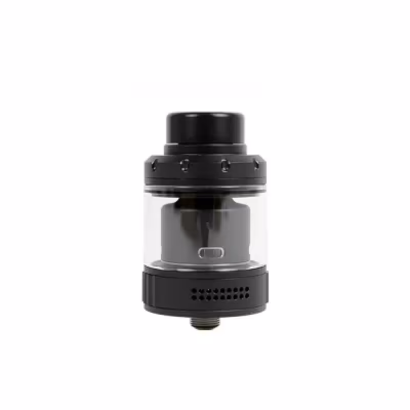Dreadnought V2 RTA 28mm + Glass by Vaperz Cloud - Matte Black