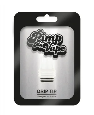 Drip tip 510 PVM0017 by Pimp My Vape - White