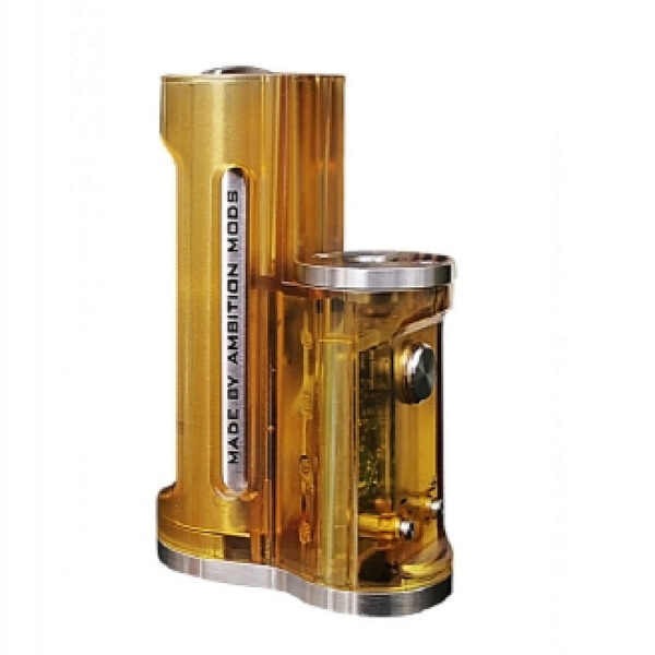 Easy Box Mod 60w by Ambition Mods & Sunbox Colour Edition Yellow Polished