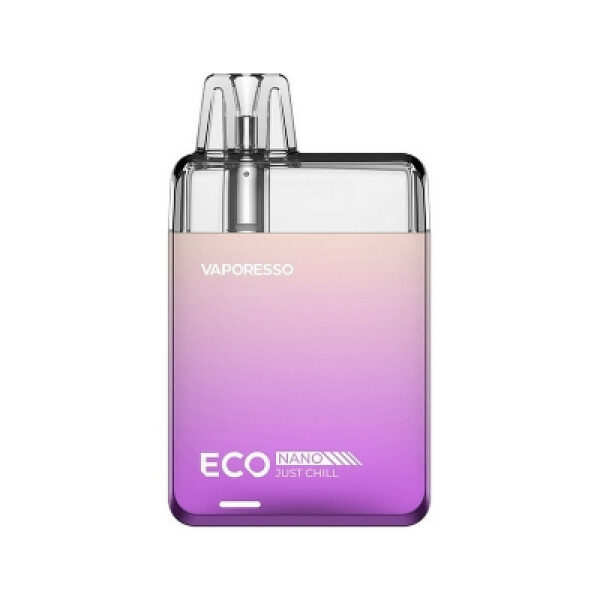 Eco Nano Pod Kit 1000mAh 6ml by Vaporesso - Sparkling Purple (Metal Edition)