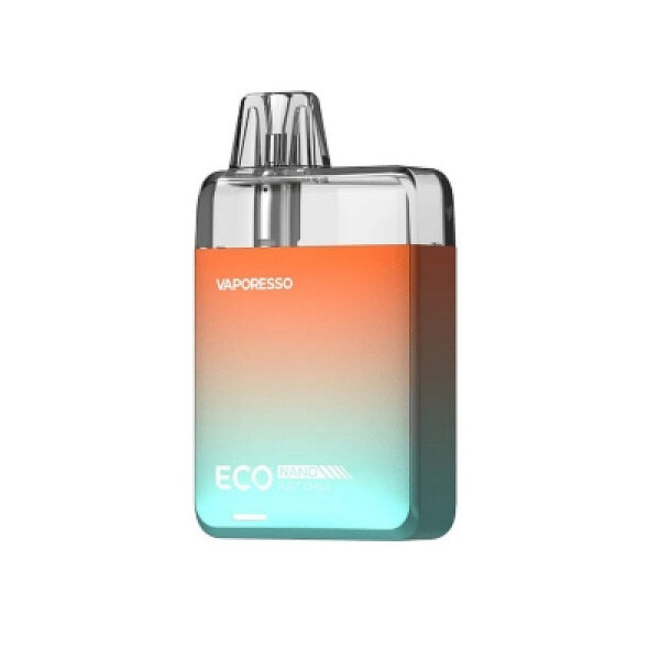 Eco Nano Pod Kit 1000mAh 6ml by Vaporesso - Sunrise Orange (Metal Edition)