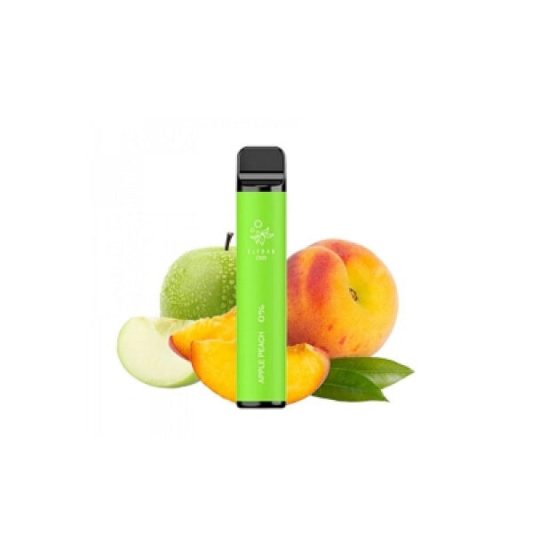 Elf Bar 1500 0mg 4.8ml (Χωρίς Νικοτίνη) - Apple Peach