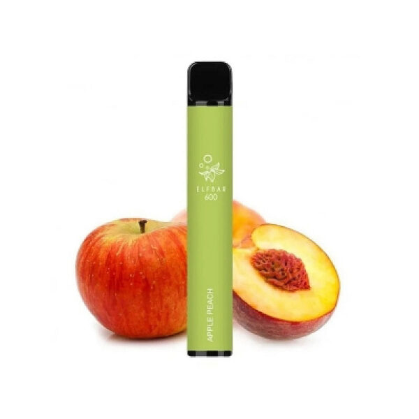 Elf Bar 600 20mg 2ml - Apple Peach