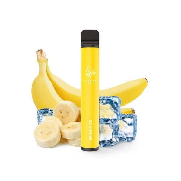 Elf Bar 600 20mg 2ml - Banana Ice