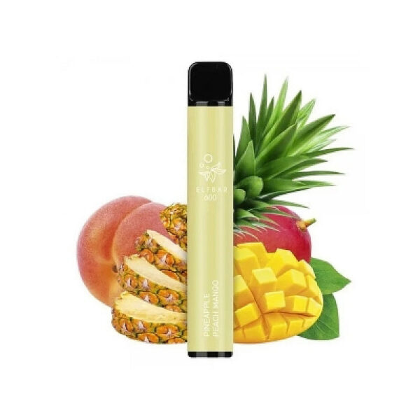 Elf Bar 600 20mg 2ml - Pineapple Peach Mango