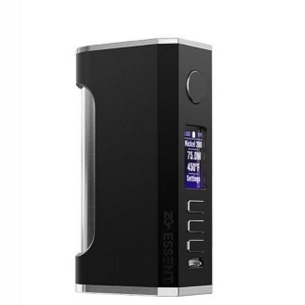 Essent DNA75c Box Mod by ZQ Vapor Black