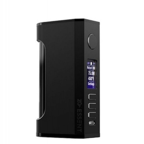 Essent DNA75c Box Mod by ZQ Vapor Full Black (DLC)