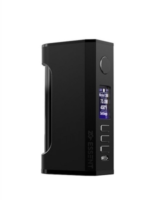 Essent DNA75c Box Mod by ZQ Vapor Full Black (DLC)