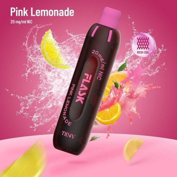Flask Tiiny Disposable Kit 20mg 2ml - Pink Lemonade