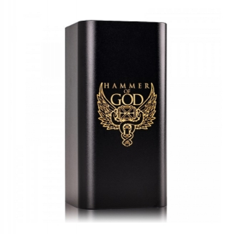 Hammer Of God Mech Mod 4x 21700 by Vaperz Cloud X Suicide Mods Black