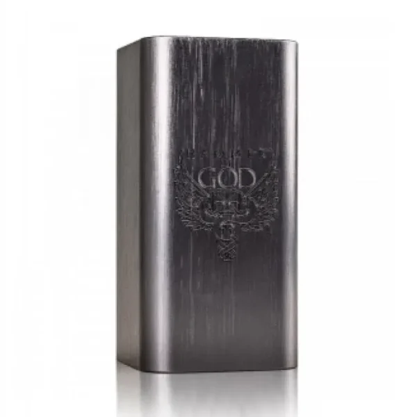 Hammer Of God Mech Mod 4x 21700 by Vaperz Cloud X Suicide Mods Silver