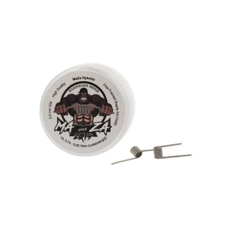 Hybridz - Handmade Coils 2.5mm 0.74-0.82 ohm (Single) KA1/Ni80 by MaZa