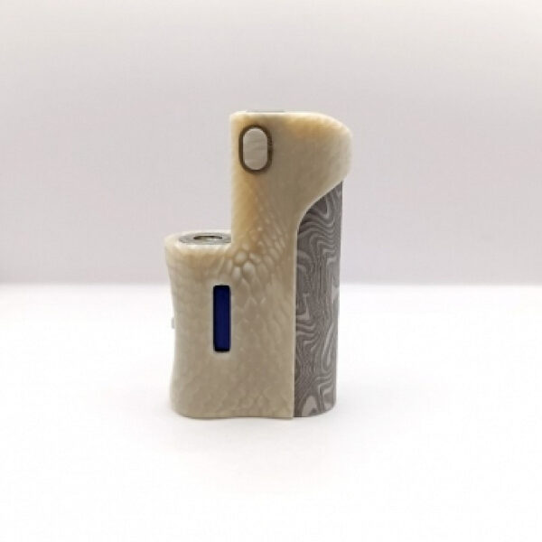 Oval SBS Box Mod Jume Ivory Snake 18650 by Elcigart