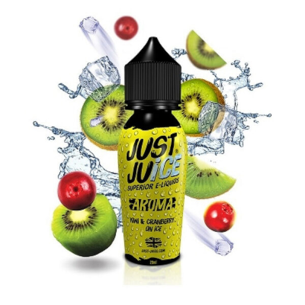 Kiwi Cranberry On Ice 12/60ml by Just Juice