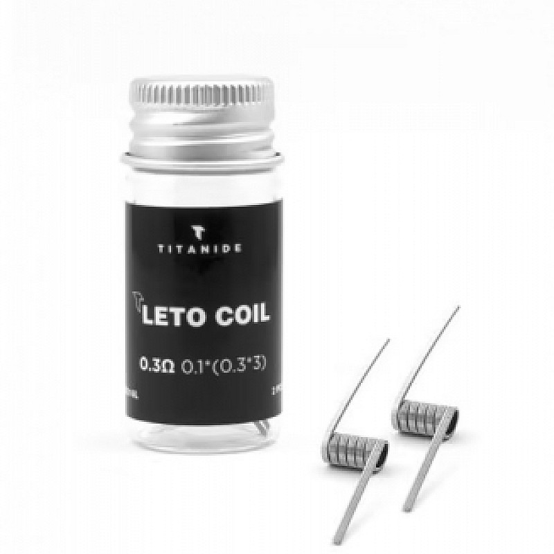 Leto RTA SS316L 3mm 0.3Ω (2pcs) by Titanide