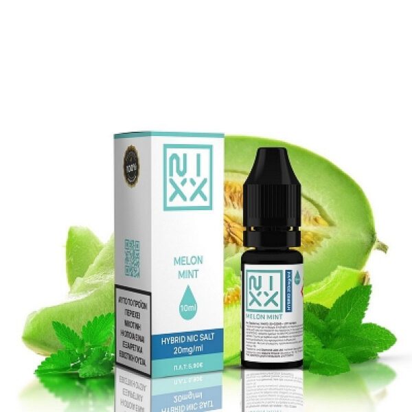 Melon Mint - Έτοιμο Υγρό 10ml Hybrid Salt by Nixx - 20mg